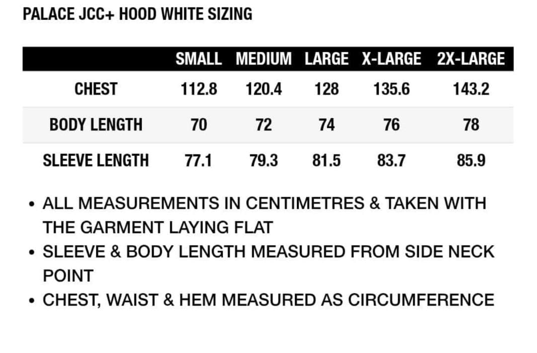 PALACE JCC+ コラボ フーディー HOODIE パーカ XXL パレス