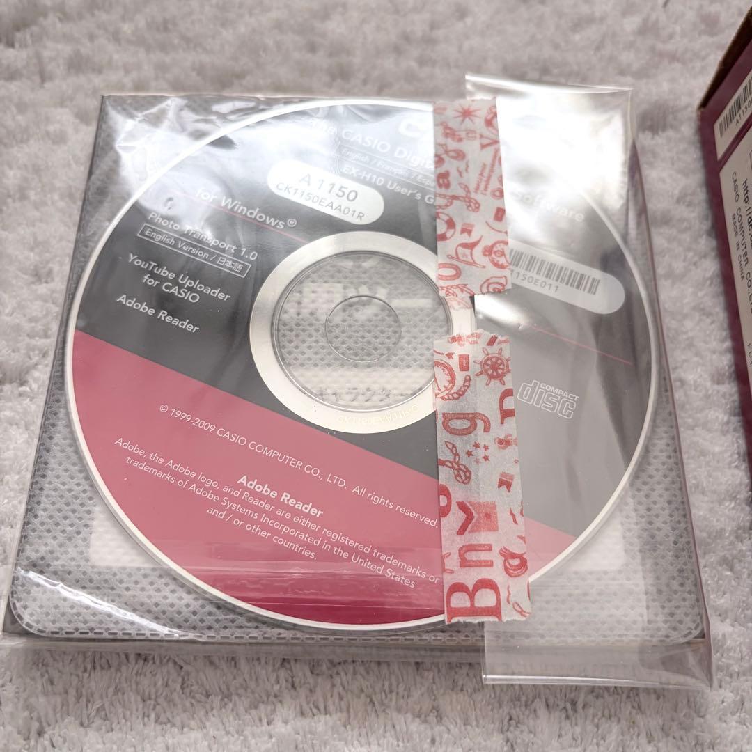 美品【動作確認済】CASIO カシオ EXILIM EX-H10 レトロコンデジ