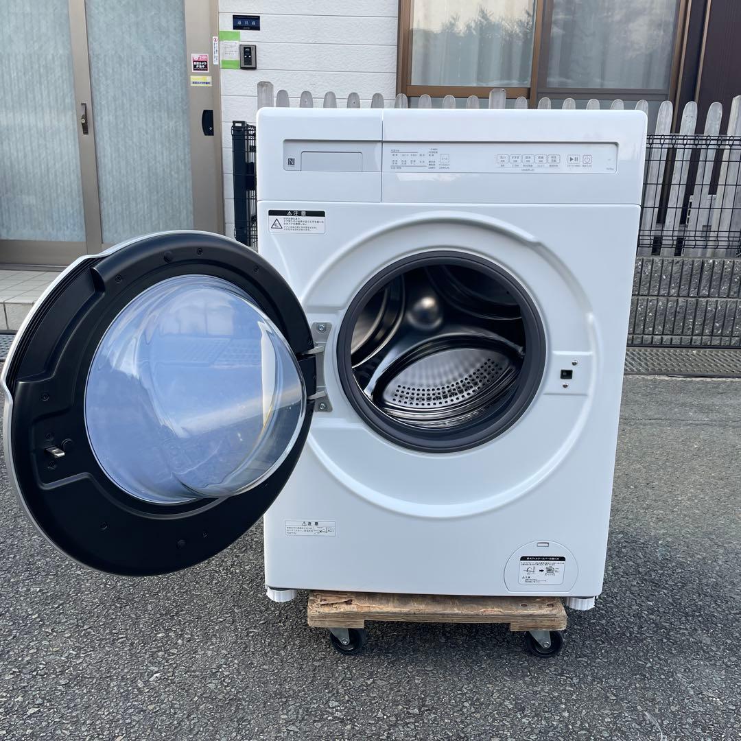 ニトリ2025年製10㎏ドラム式洗濯乾燥機 乾燥5㎏ 使用5ヶ月極美品 送料無料