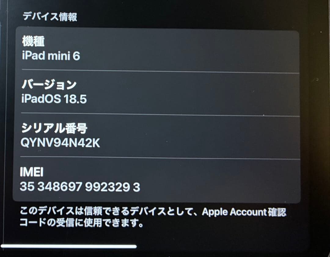 iPad mini 6 wifi-celluarモデル 64GB スターライト
