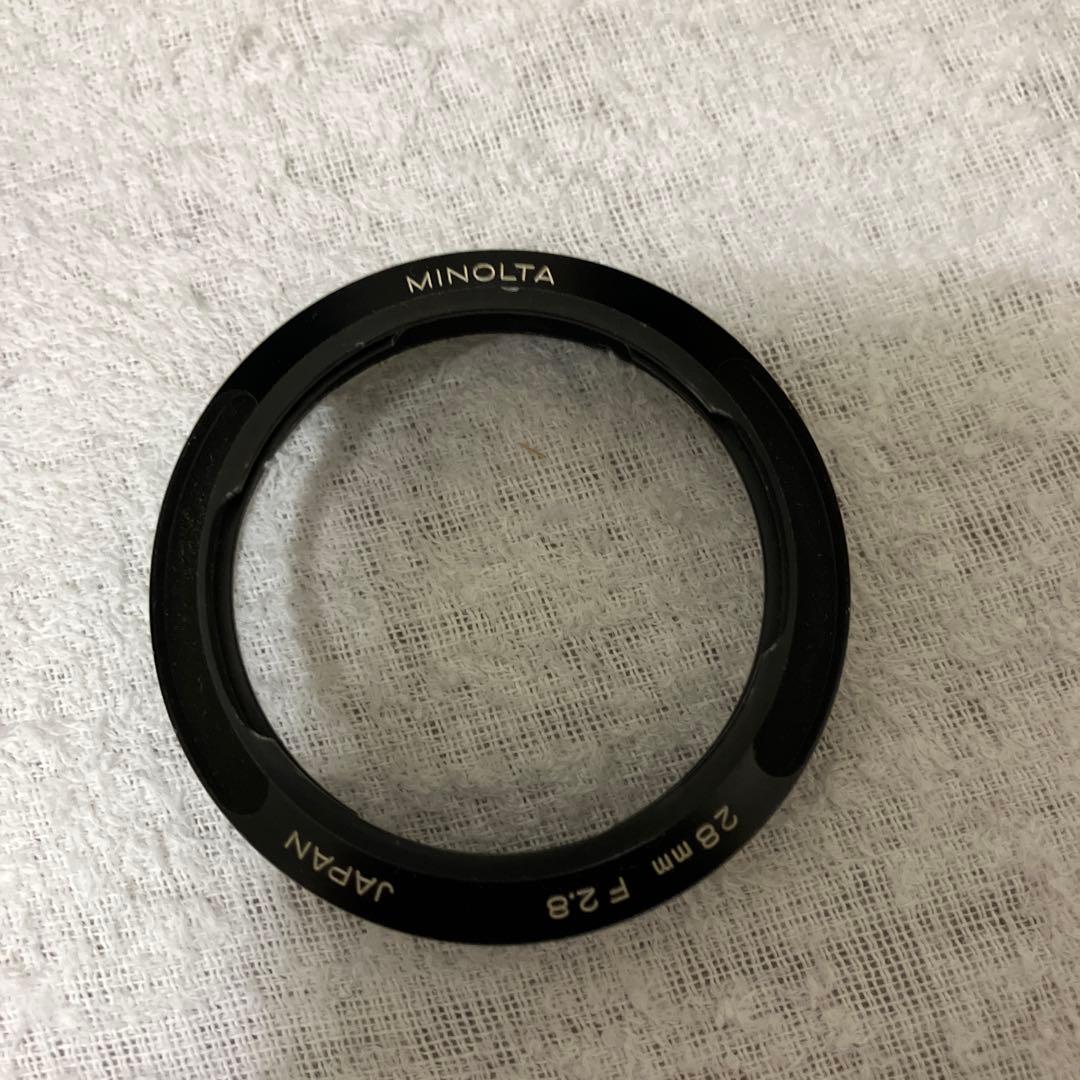 ミノルタ　M-ロッコール 28mm f2.8　Mマウント