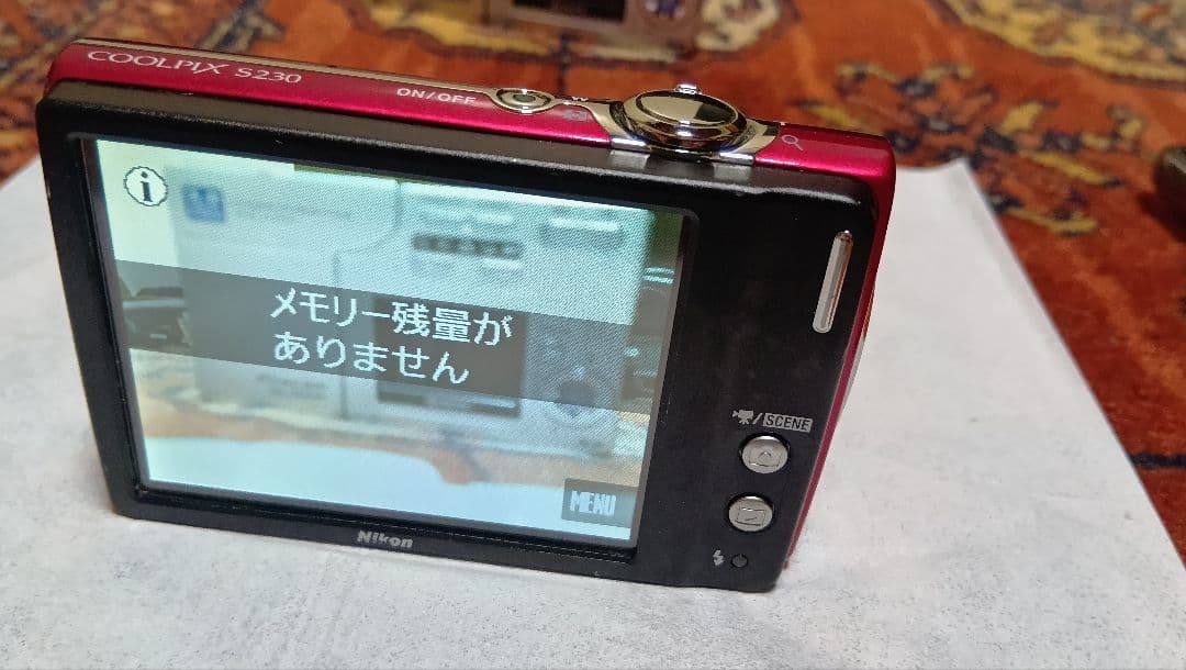 Nikon COOLPIX S230 ピンク 10メガピクセル
