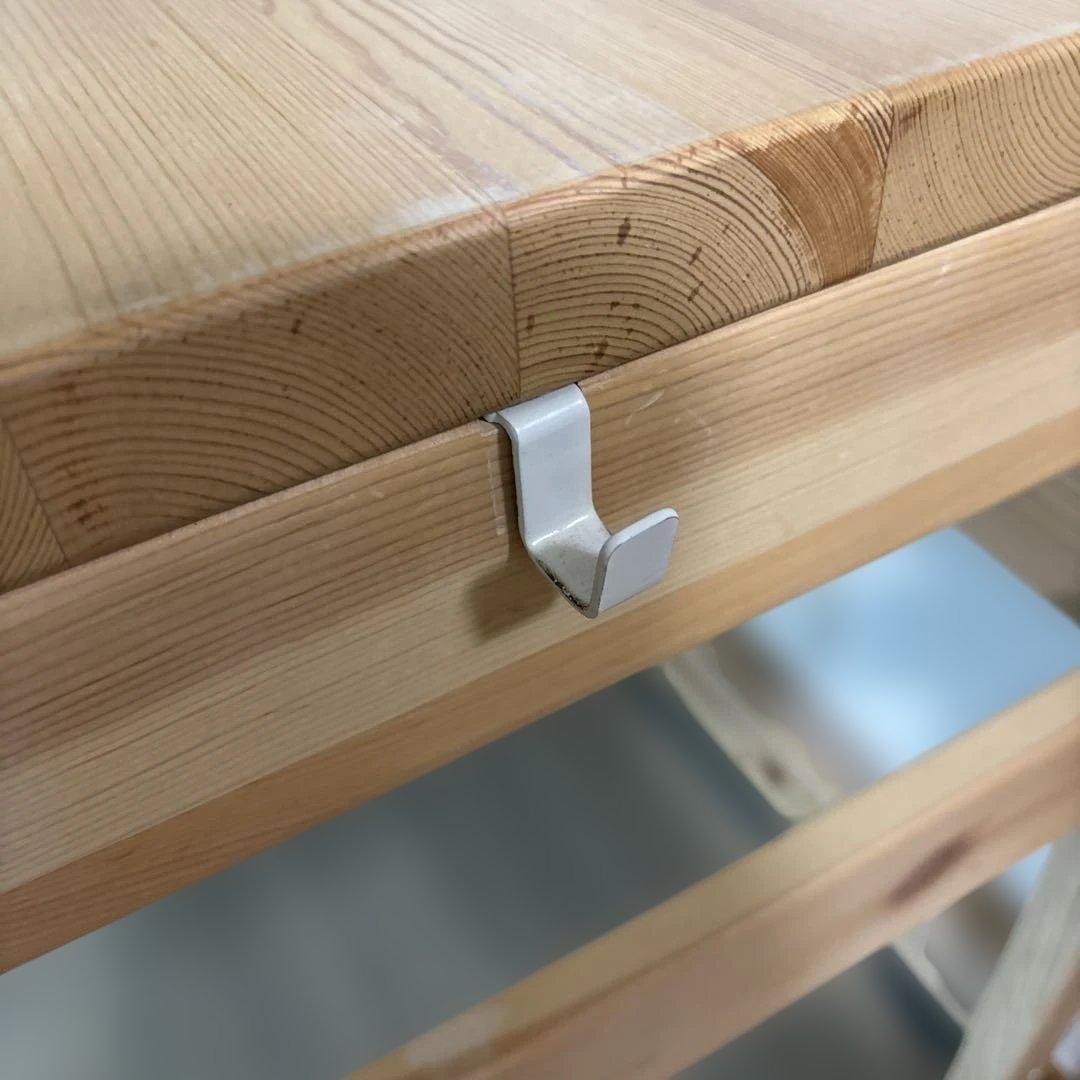 無印良品 パイン材デスク デスクワゴンセット2