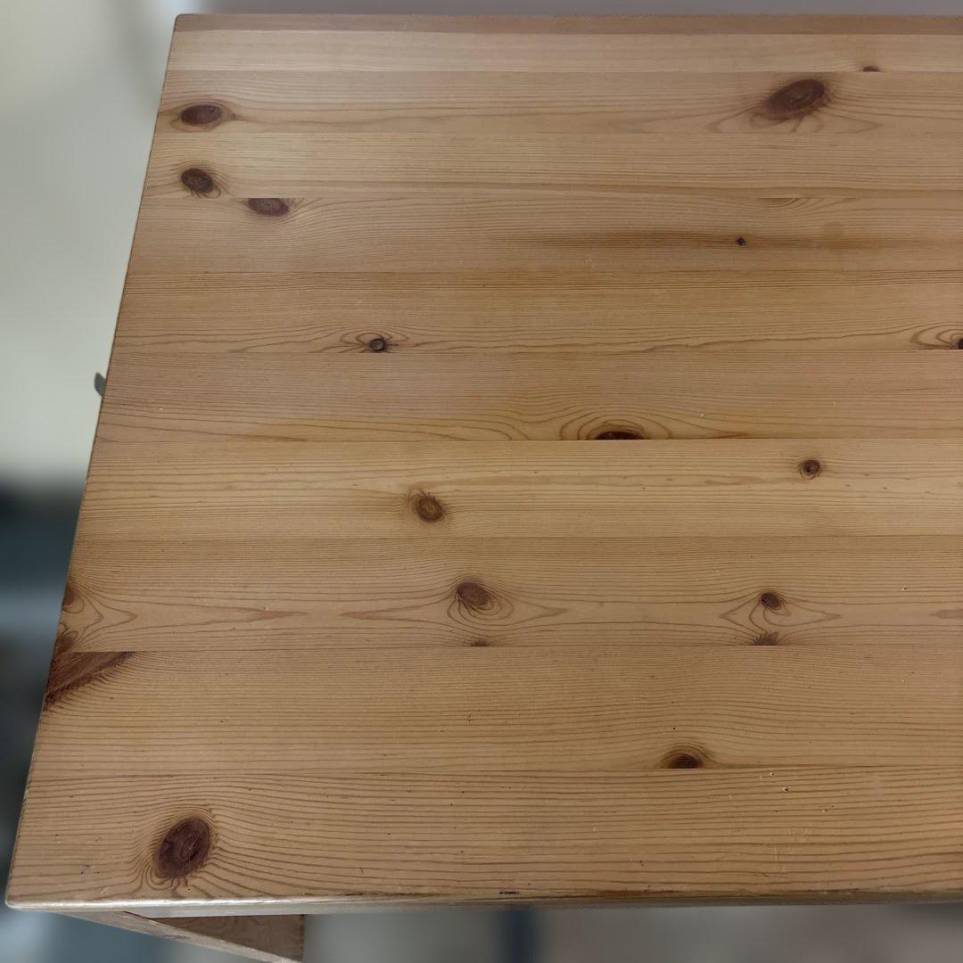 無印良品 パイン材デスク デスクワゴンセット2