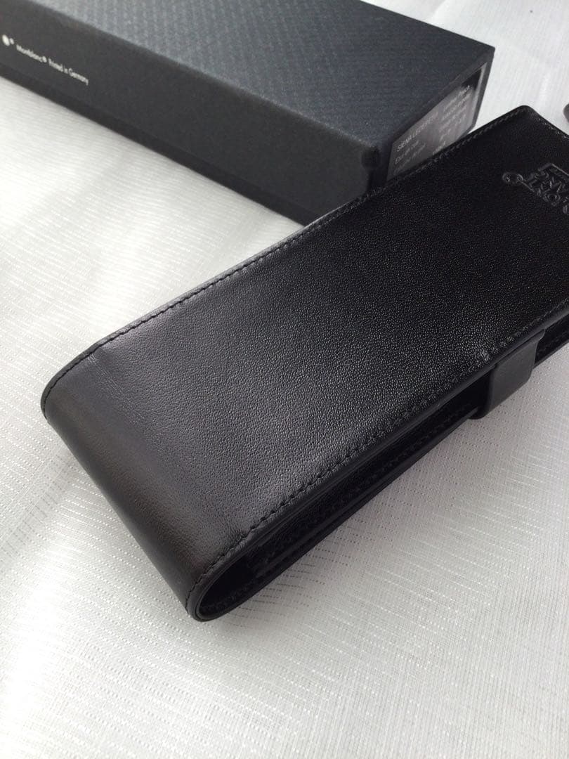 未使用 モンブラン MONT BLANC 3本 ブラック筆箱