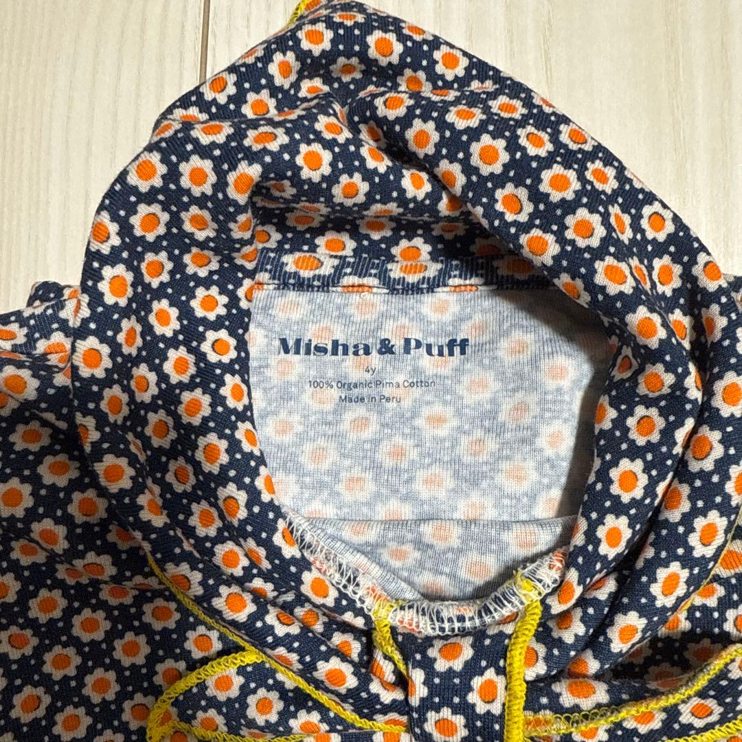 Misha & Puff 花柄Tシャツ4Y&パンツ3Y 2024SS