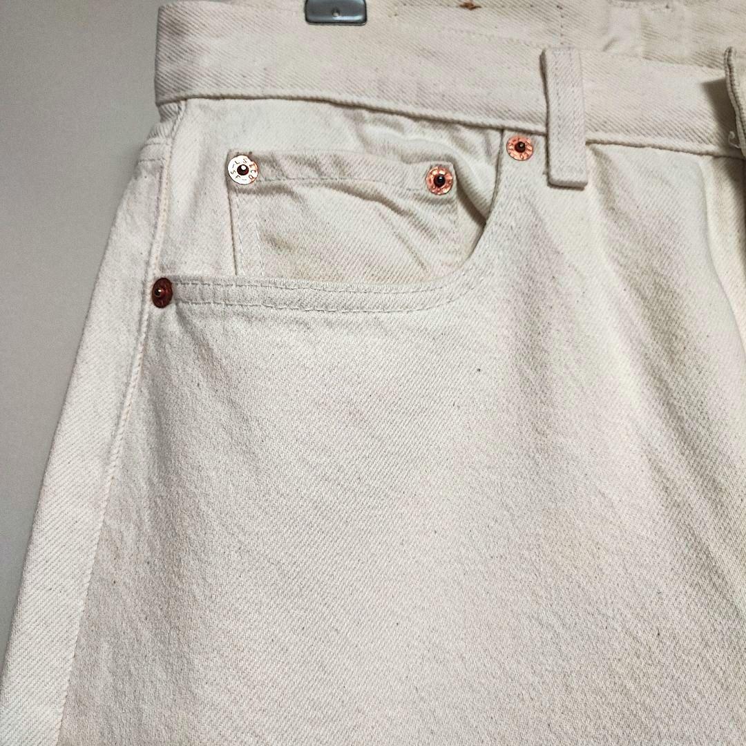 USA製 LEVI’S 501 生成 ホワイト 白系 W33 80s 90s