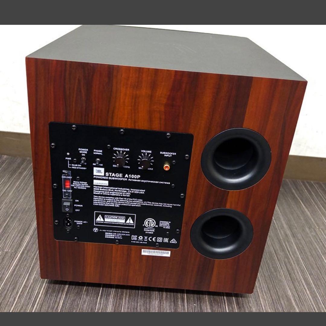 【極美品】JBL STAGE A100P サブウーファー
