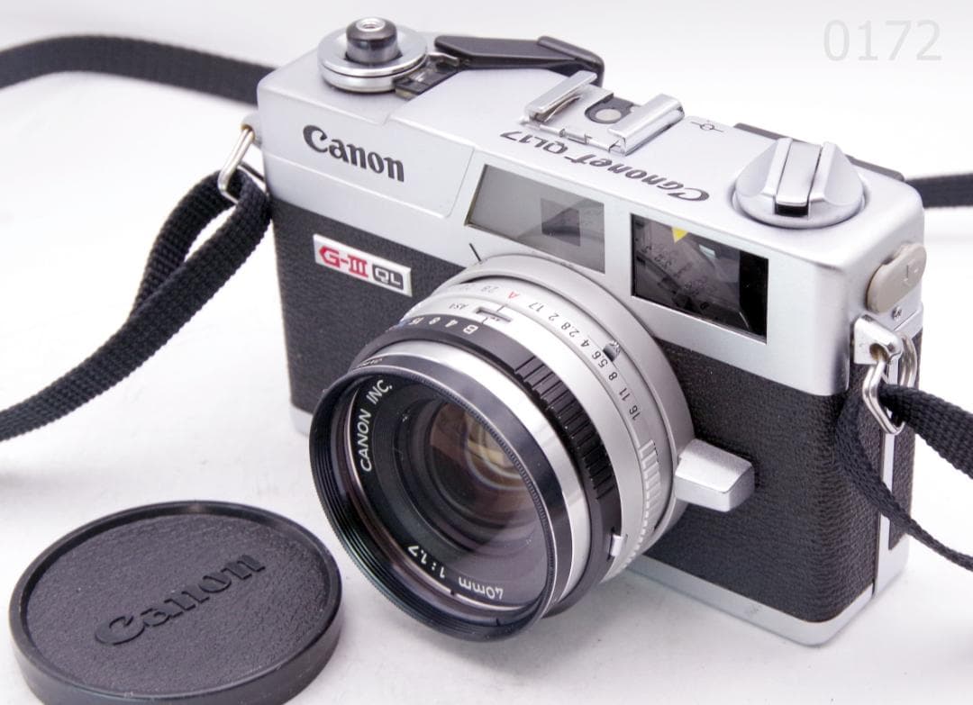 Canon / キャノン キャノネット GⅢ QL17 40mm / F1.7