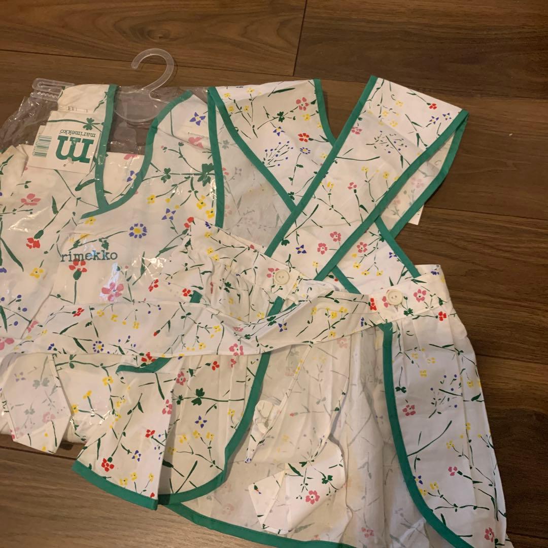 【オールドマリメッコ】親子エプロン