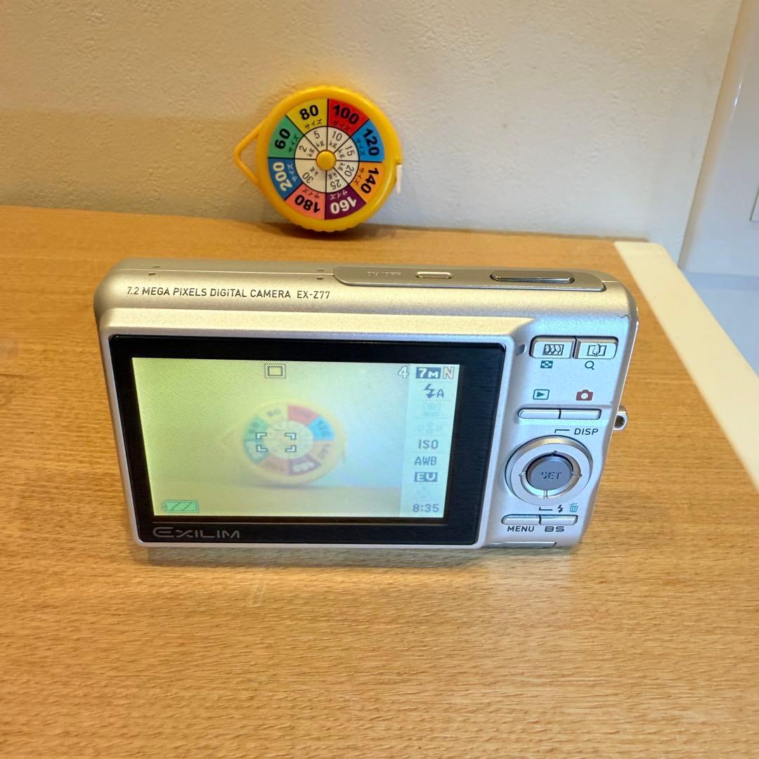CASIO EXILIM EX-Z77 カシオ デジカメ コンデジ y2k