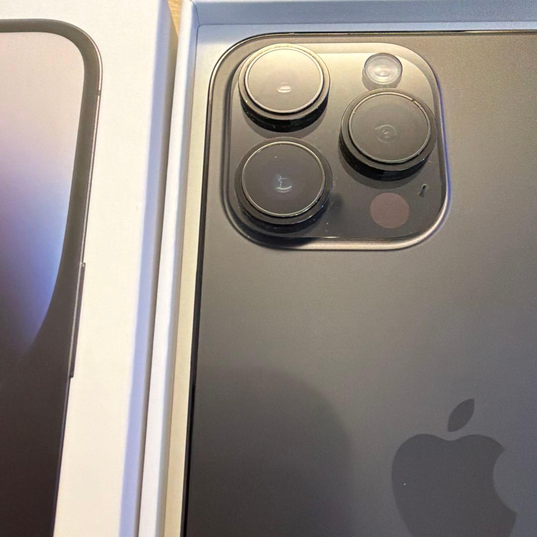 【美品】iPhone 14 Pro Max 128GB スペースブラック 本体