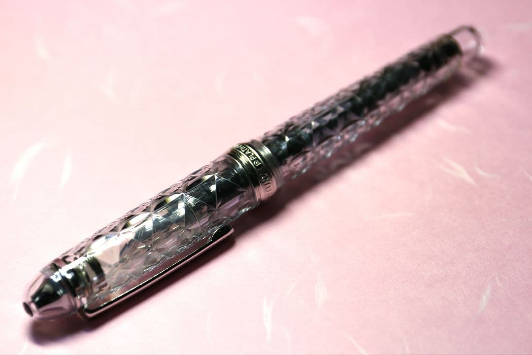 【限定】万年筆 プラチナ #3776 センチュリー「六花」SM（中軟）おまけ付き