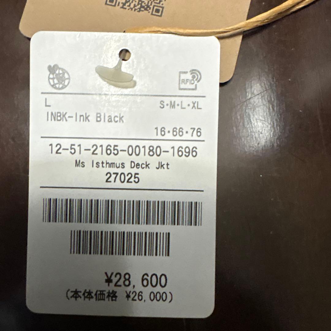 パタゴニア　イスマス デック ジャケット INBK-Ink Black L