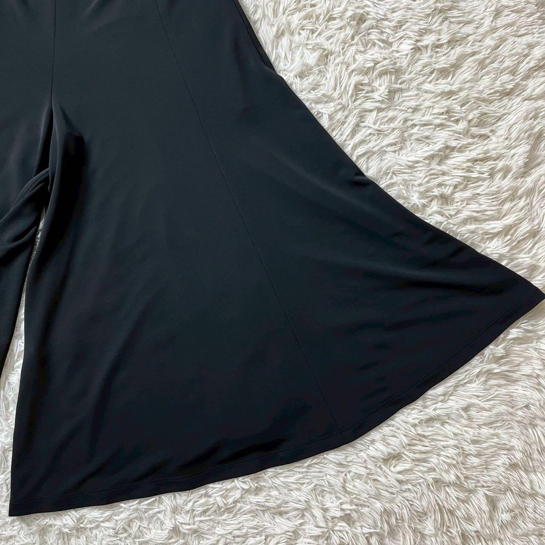 未使用級　フォクシーニューヨーク　クロップドワイドパンツ　ストレッチ　42