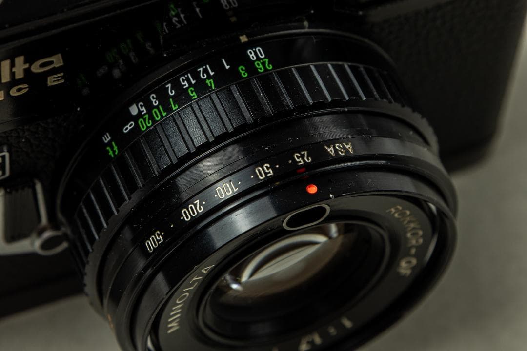 [#480] ミノルタ MINOLTA HI-MATIC E フィルムカメラ