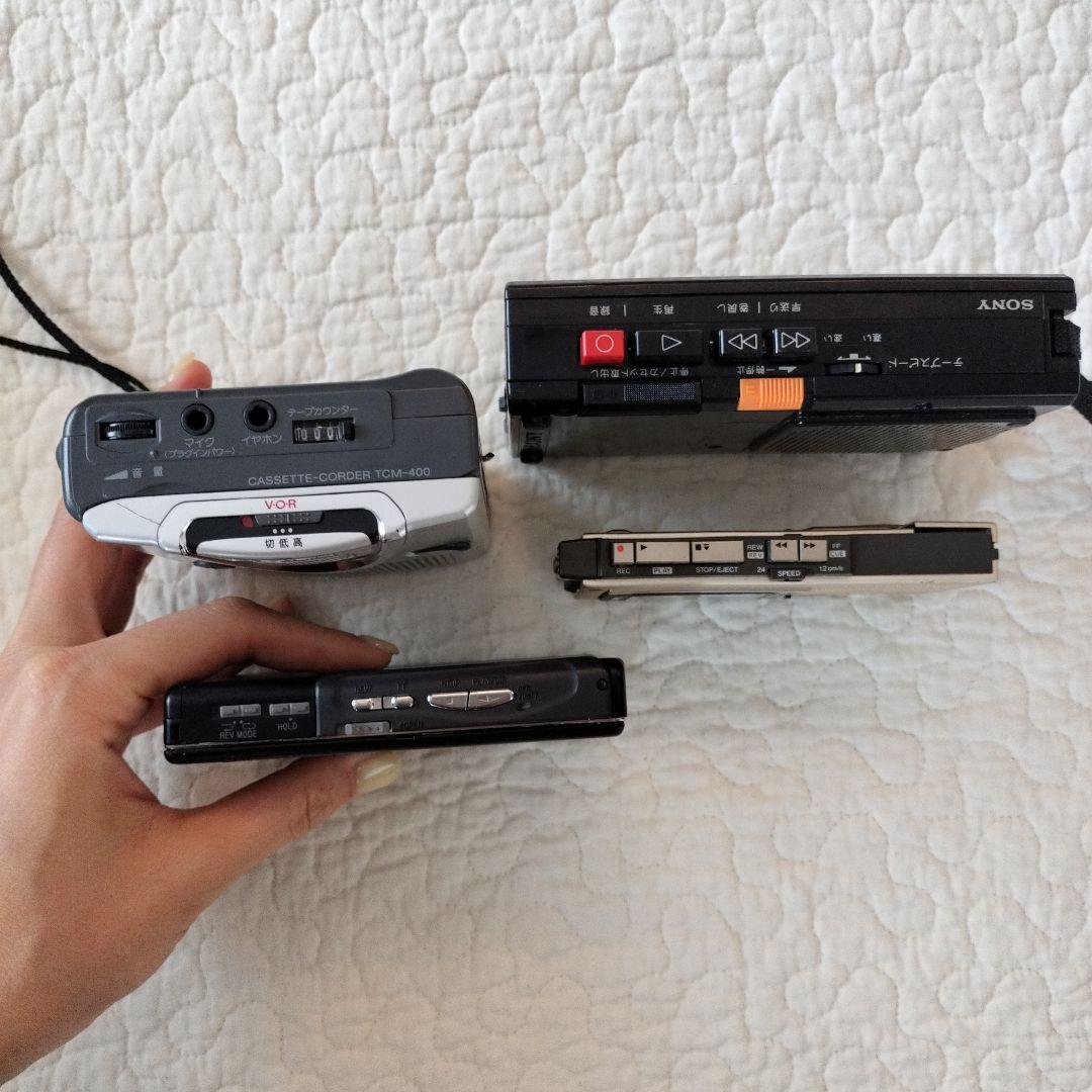 【まとめ売り】ポータブル　カセットプレイヤー　6台