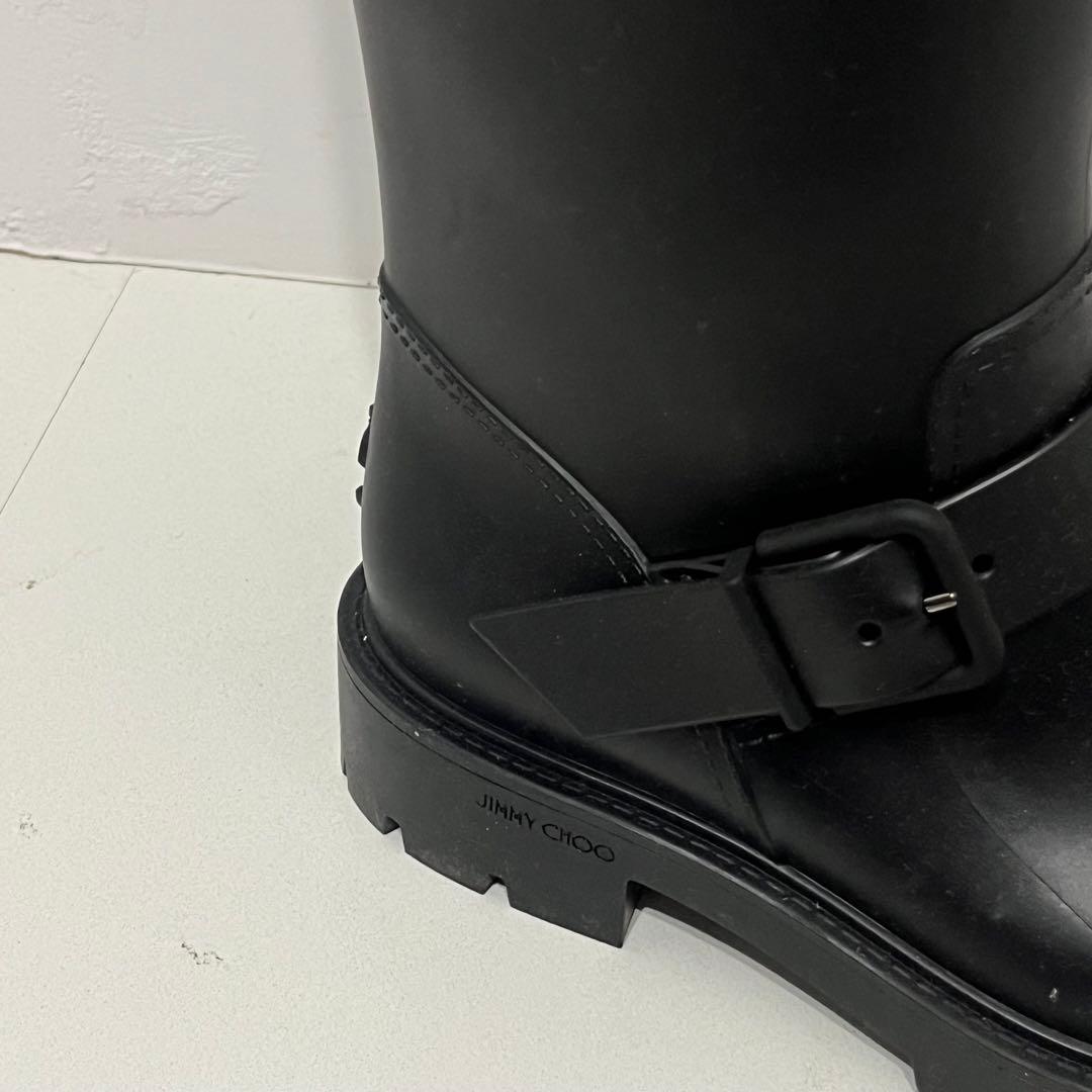 美品　定価10万　jimmychoo ジミーチュウ　レインブーツ