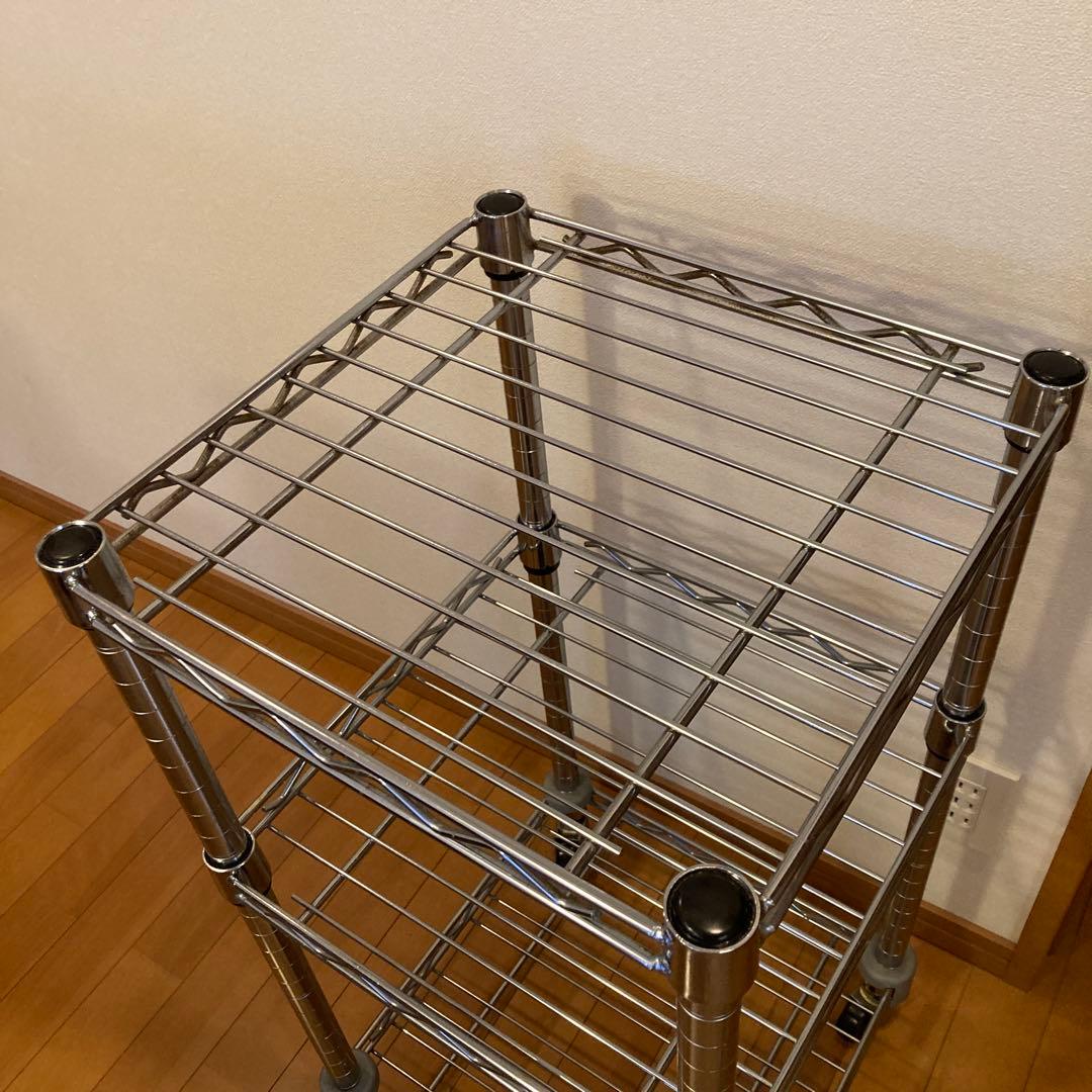 エレクター　シェルフ　ワゴン　このまま配送