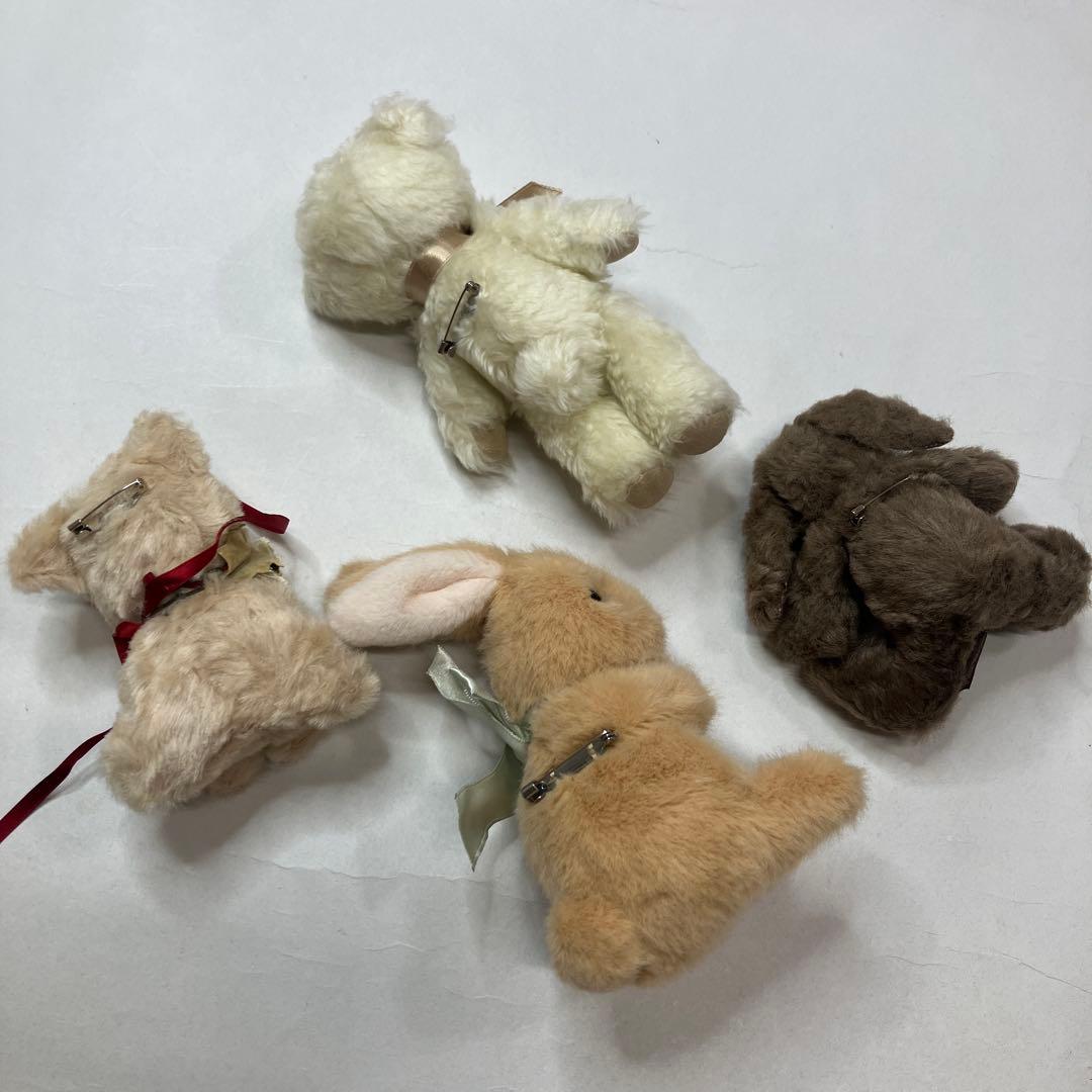 ピンクハウス ベビーピンクハウス ぬいぐるみコサージュ4個set