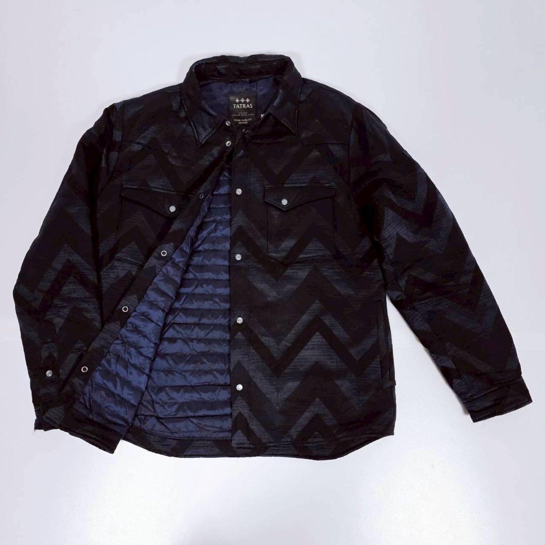 ohpa　TATRAS　タトラス　ダウンシャツ　ダウンジャケット　 XL