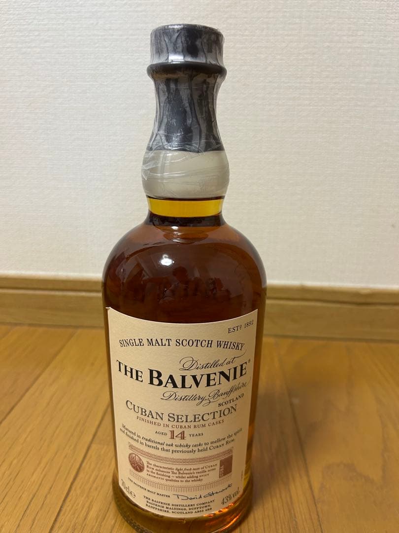 最終値下げ！(希少品絶販品)バルヴェニー１４年Cuban Selection