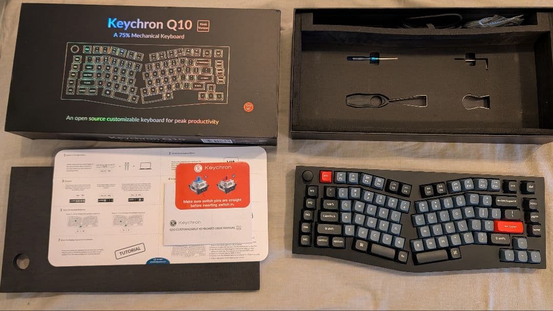 Keychron Q10 US配列 メカニカルキーボード 本体