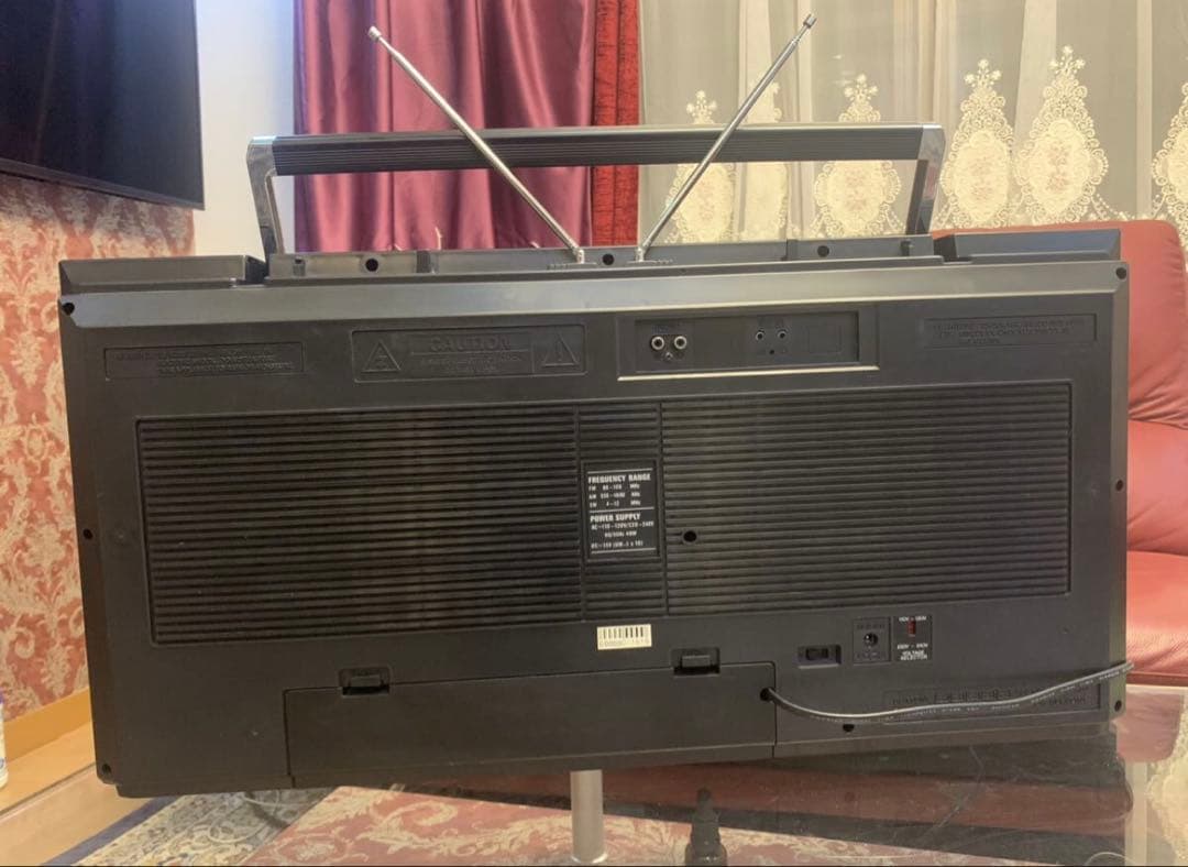 希少LASONIC ラソニックTRC-975 ビッグダブルカセット 中古動作品