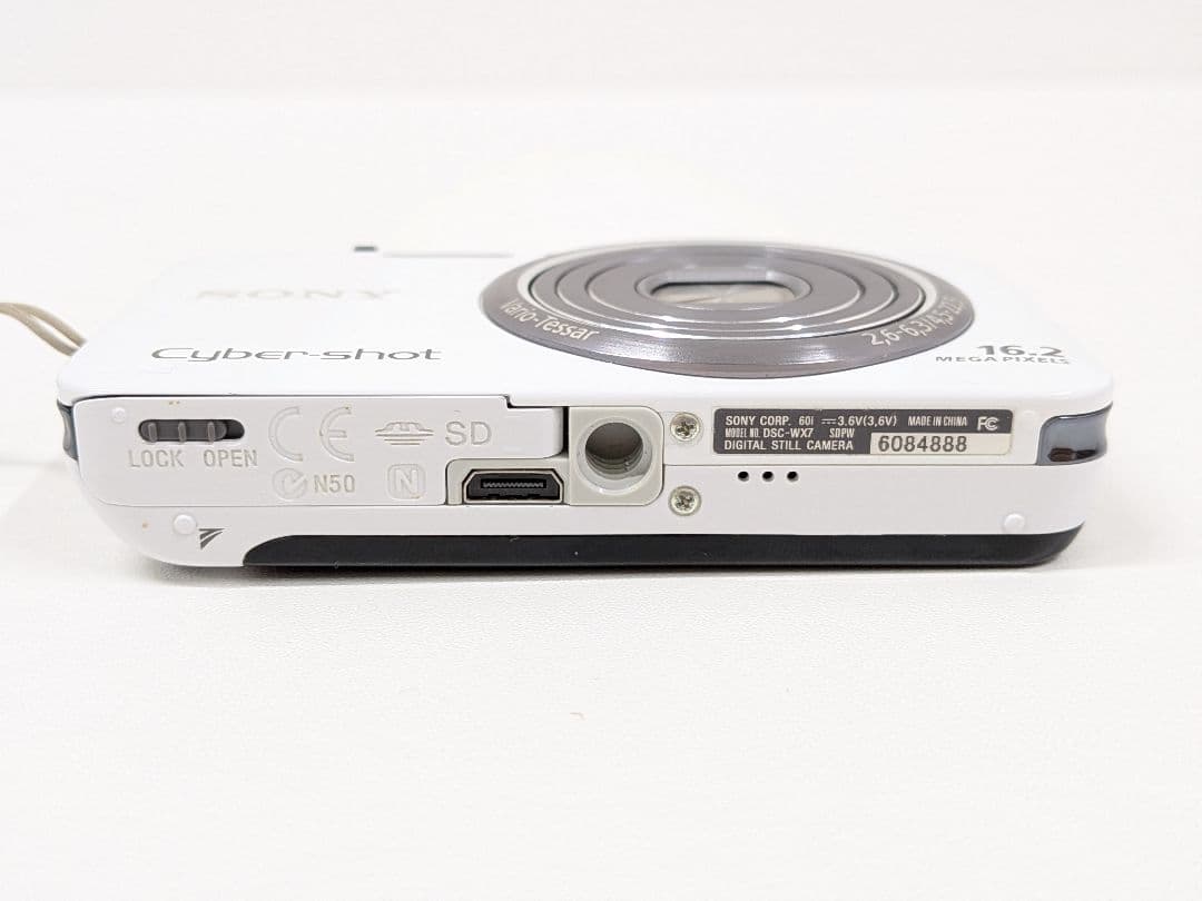 【動作OK】SONY Cyber-shot コンデジカメラ DSC-WX7