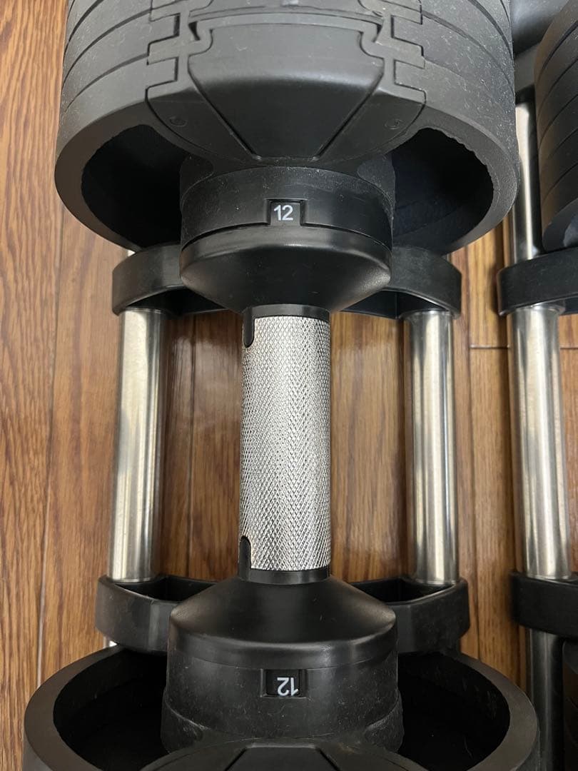 可変式ダンベル 20kg×1ケ　 筋トレ器具 トレーニング　※② 美品✨
