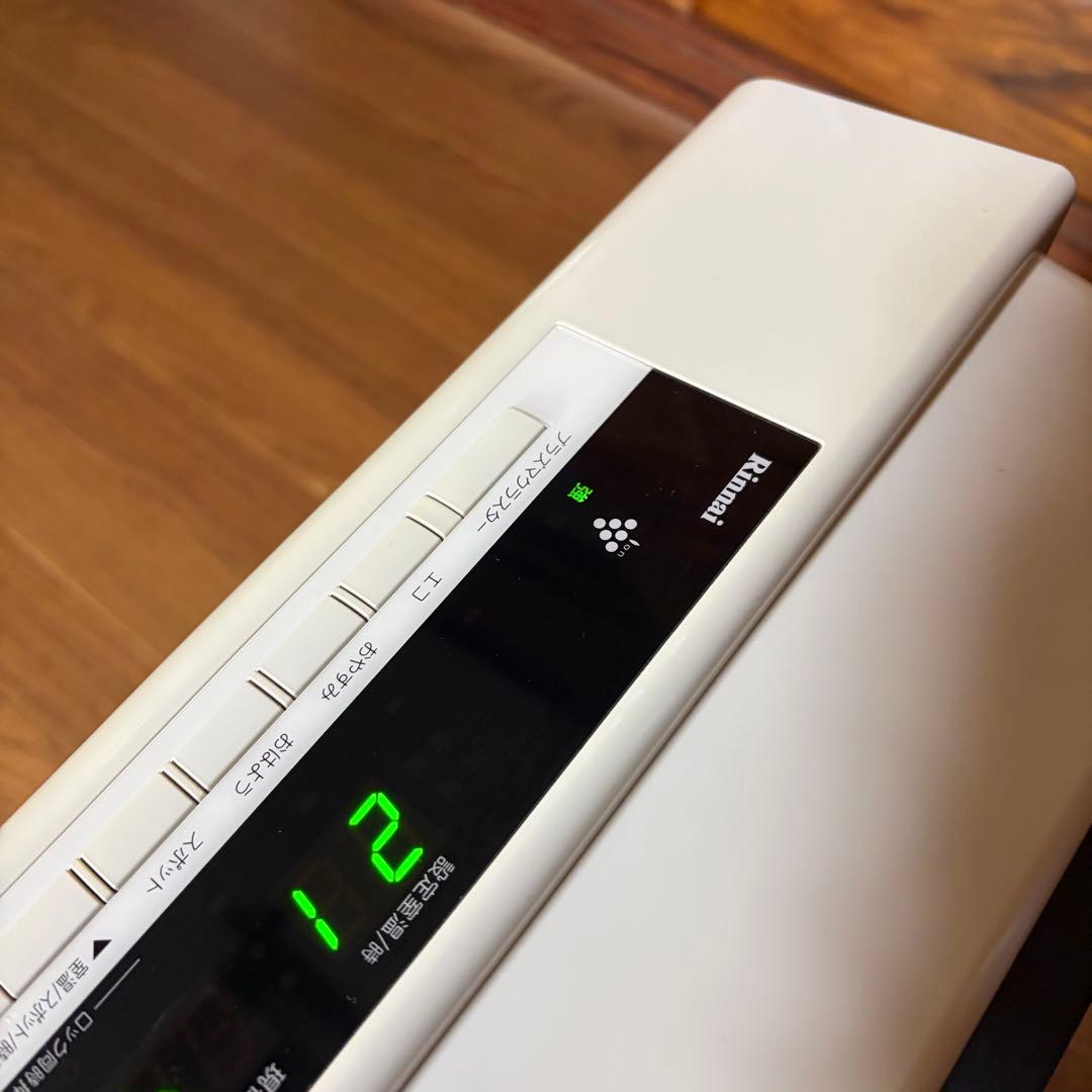 Rinnaiリンナイ RC-W4001NP ガスファンヒーター ホース付き