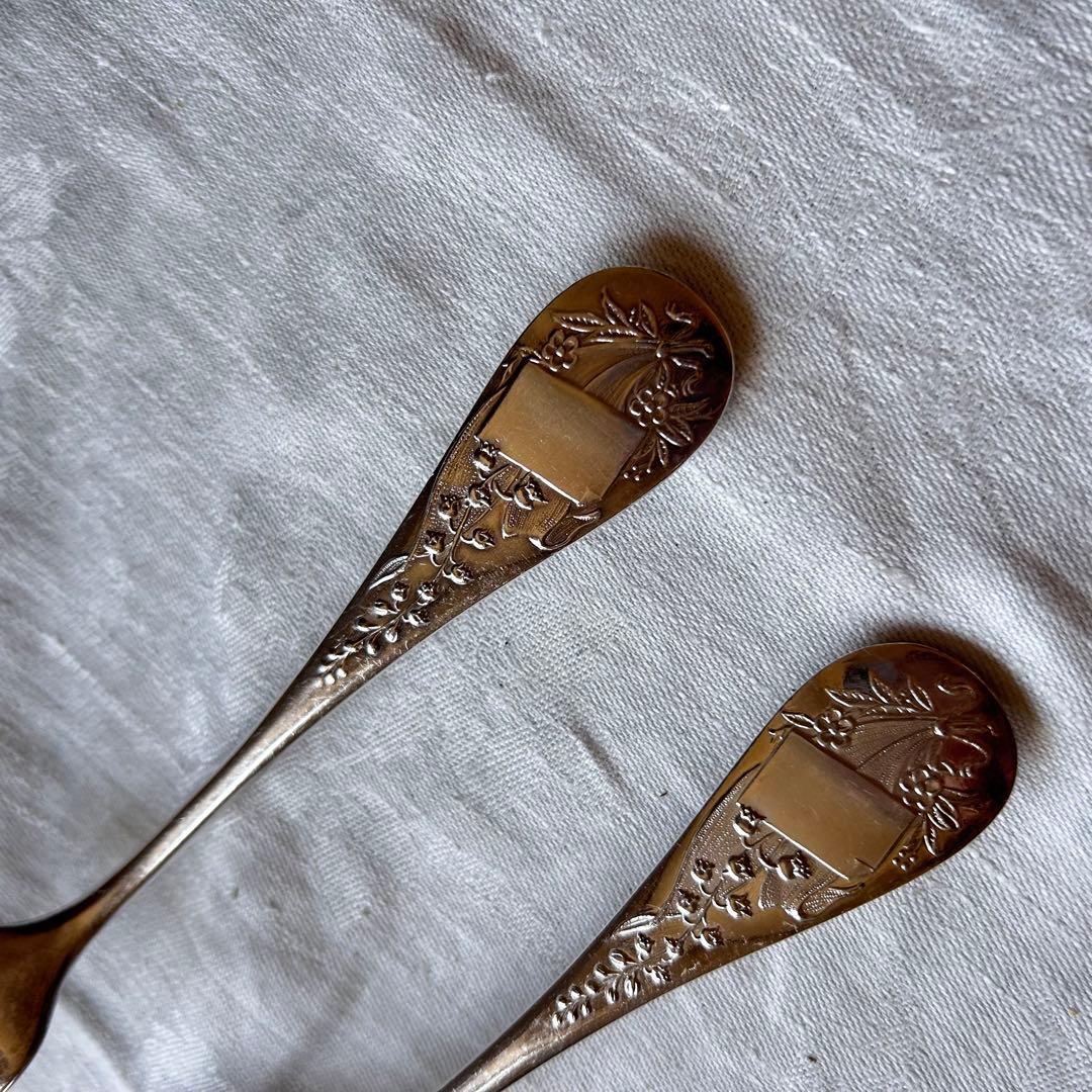 スズラン　カトラリー　フランス　アンティーク　シルバー　すずらん　鈴蘭　ミュゲ