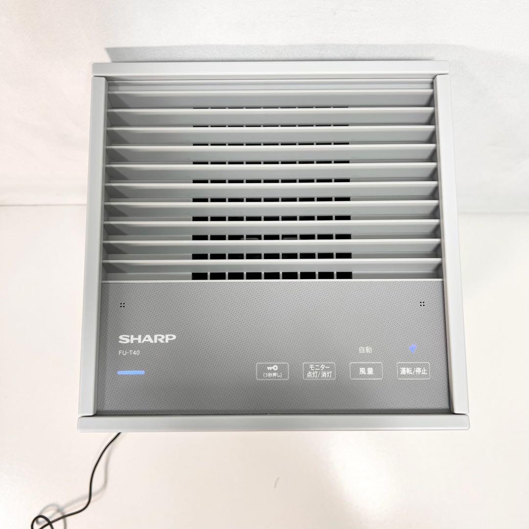 SHARP 空気清浄機 FU-T40-W プラズマクラスター7000