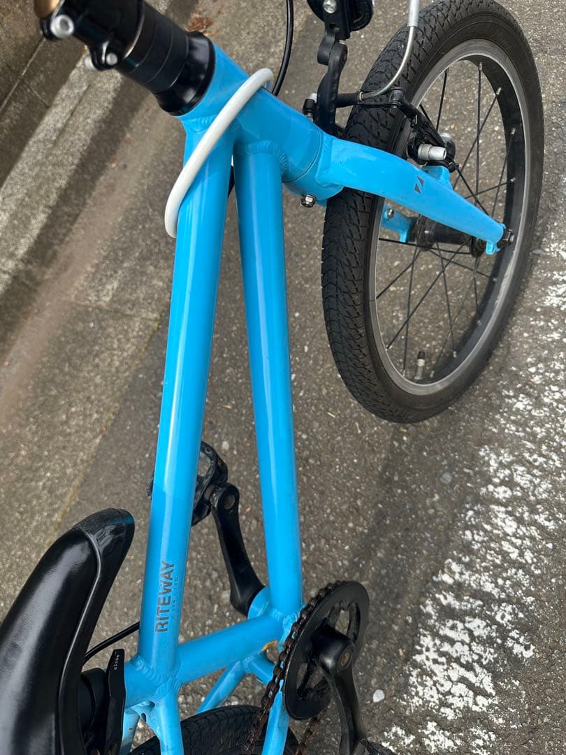RITEWAY 子ども 自転車 18インチ ライトブルー