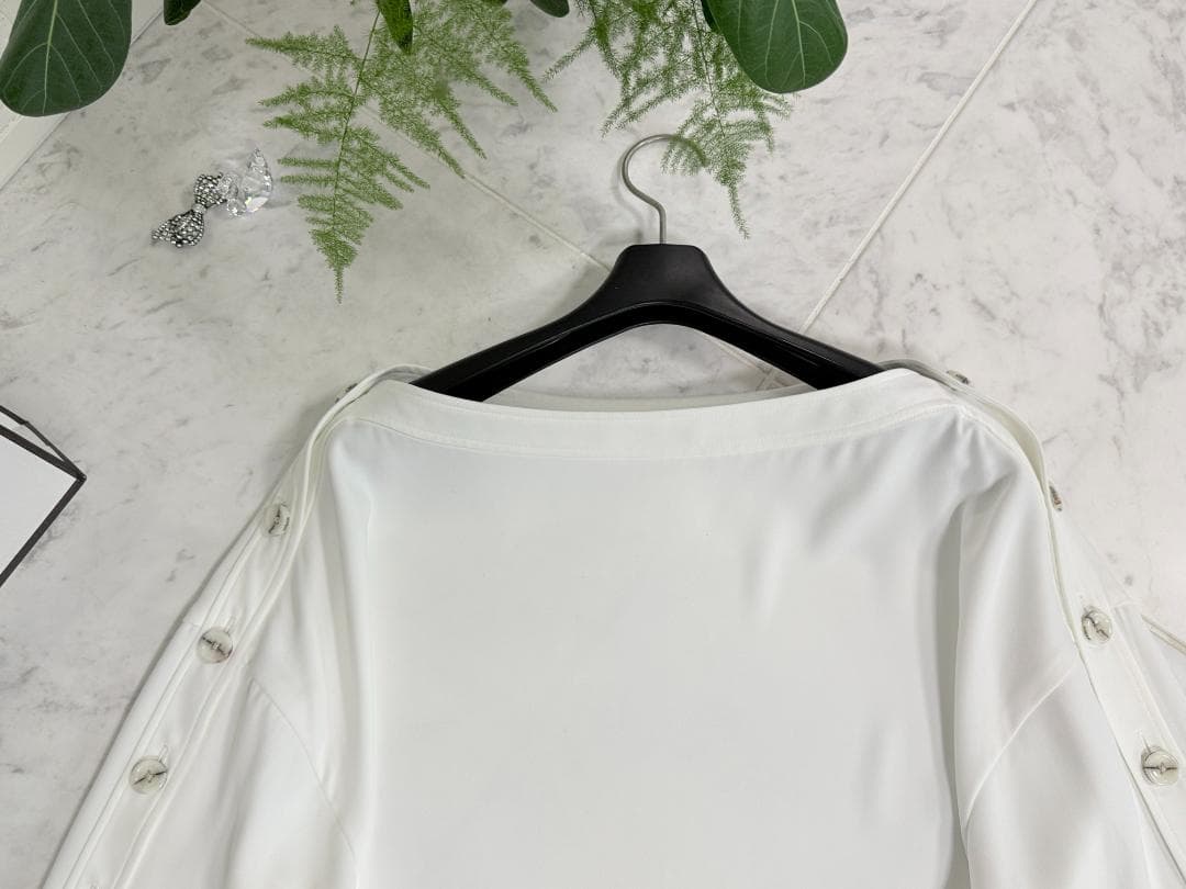 未使用★ADEAMアディアム ヴォヤージュトップ0 ロゴボタン'22年商品