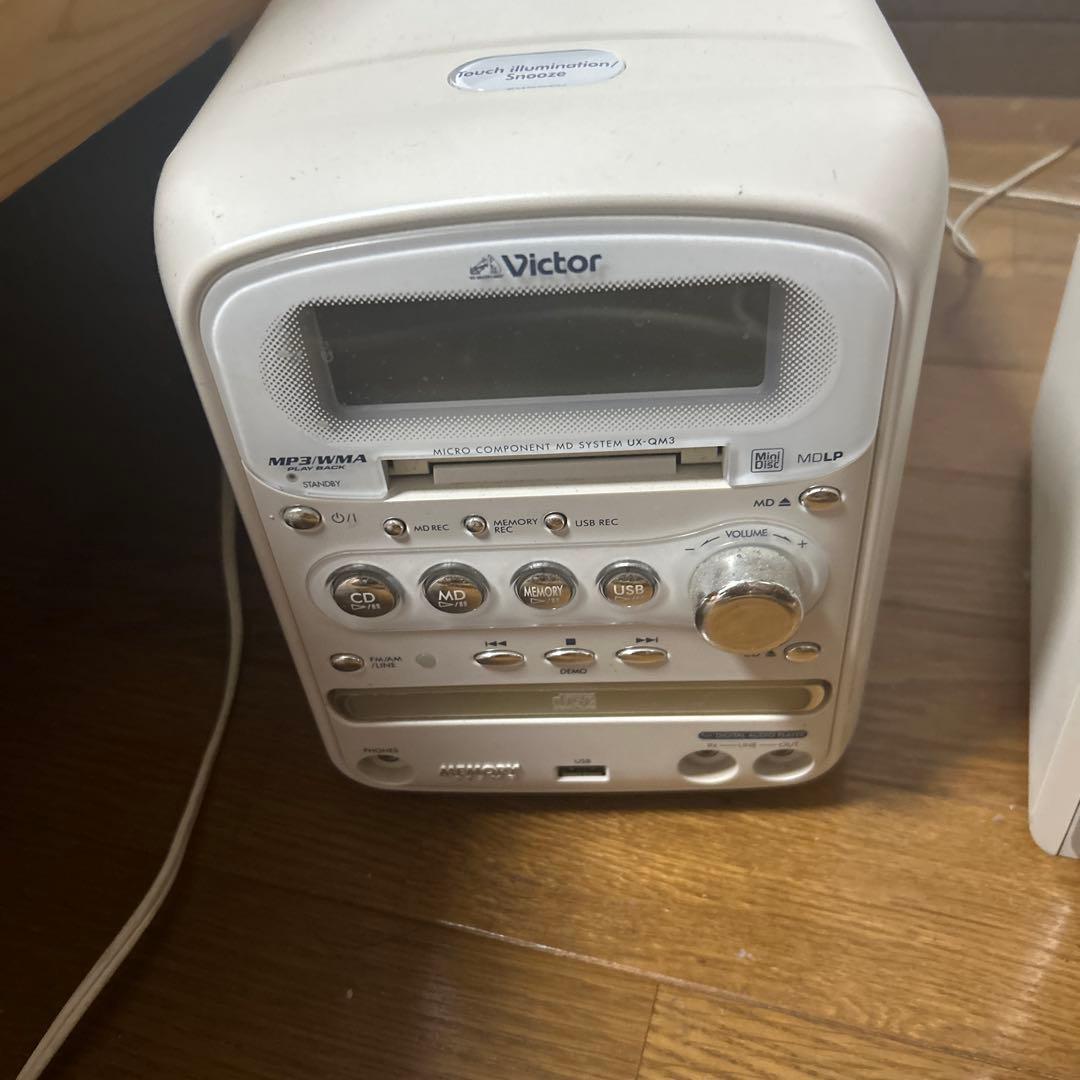 Victor ミニコンポ MZ-3MA ホワイト