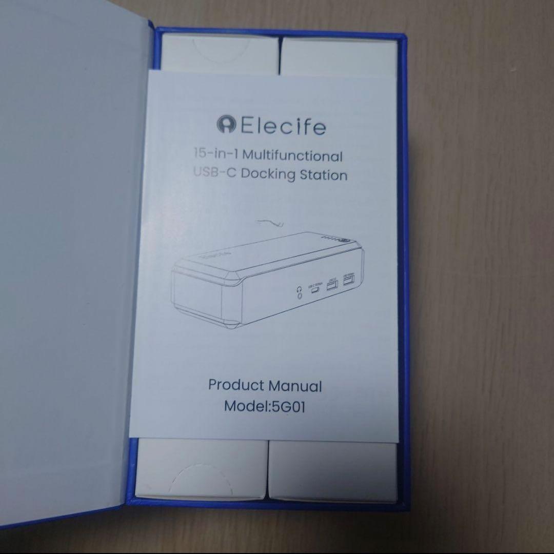 ドッキングステーション USB-C 4画面 4K