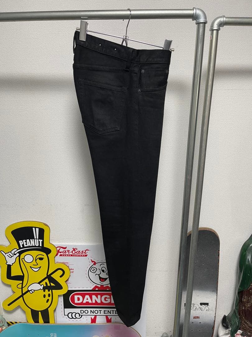 MINEDENIM スキニーデニム ブラックストレッチ　マインデニム　サイズ7