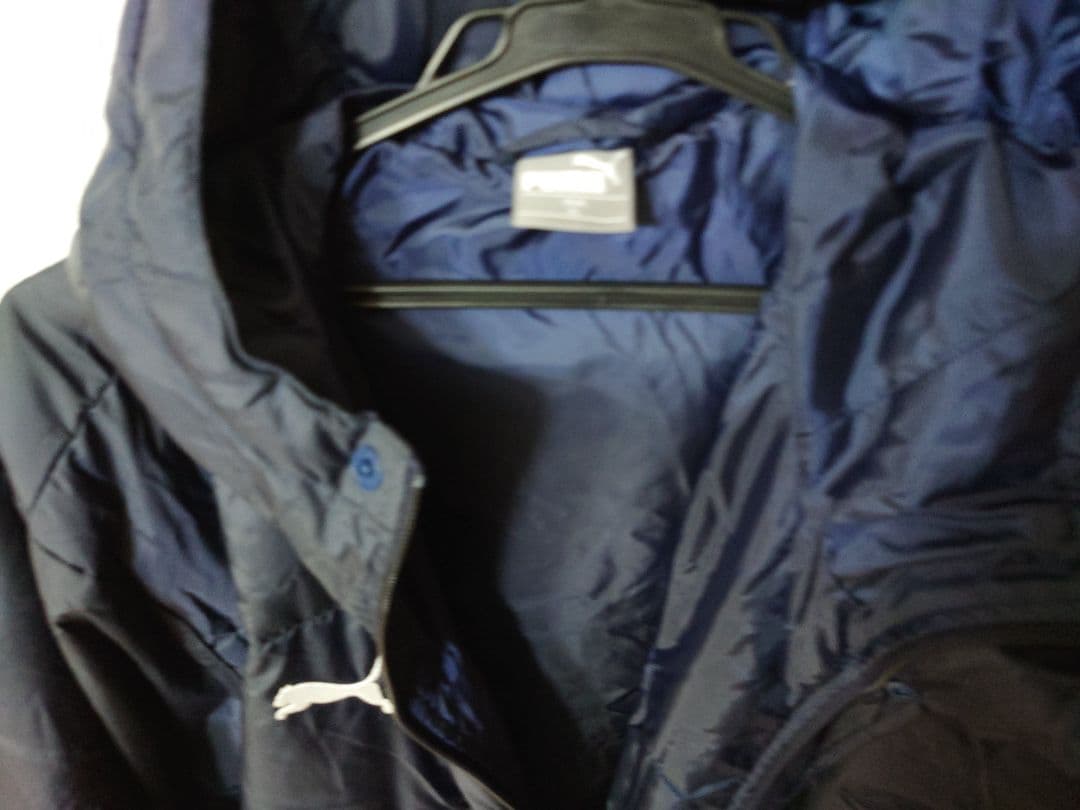 ＰＵＭＡ ダウン　ベンチコート　o サイズ　プーマ　ロング　xL ネイビー