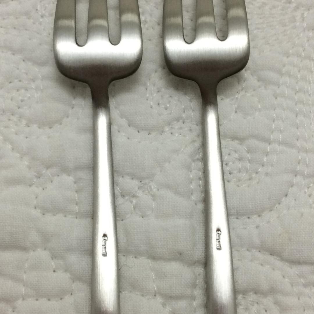 M310　クチポール　MOON　マットシルバー　ペストリーフォーク　６本