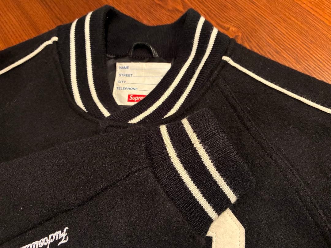 ジャケット・アウター 11AW Supreme Holy Trinity Varsity Jacket