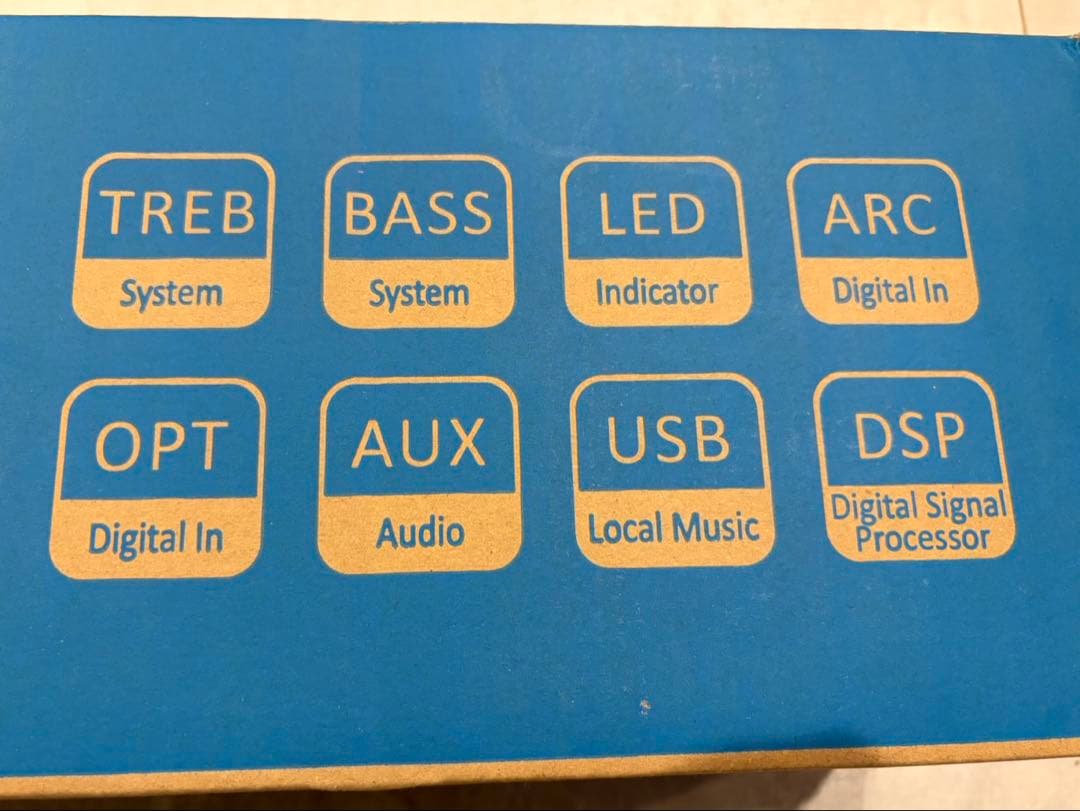 サウンドバー テレビ用スピーカー PC用Bluetooth スマホ適用 ブラック