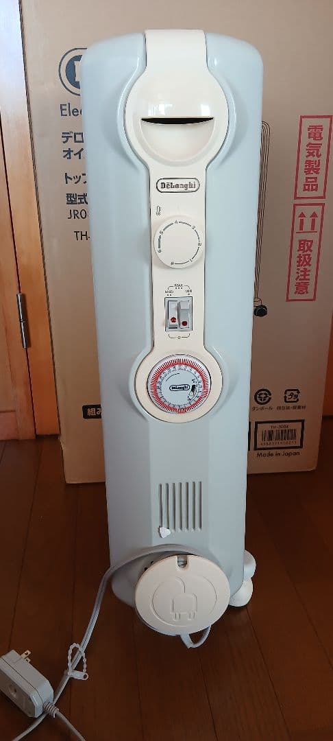 DeLonghi オイルヒーター JR-301 ホワイト