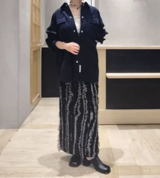 【今季新品★人気完売】レプシィム コーデュロイBIGシャツ