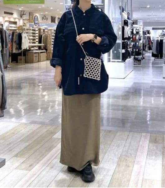 【今季新品★人気完売】レプシィム コーデュロイBIGシャツ