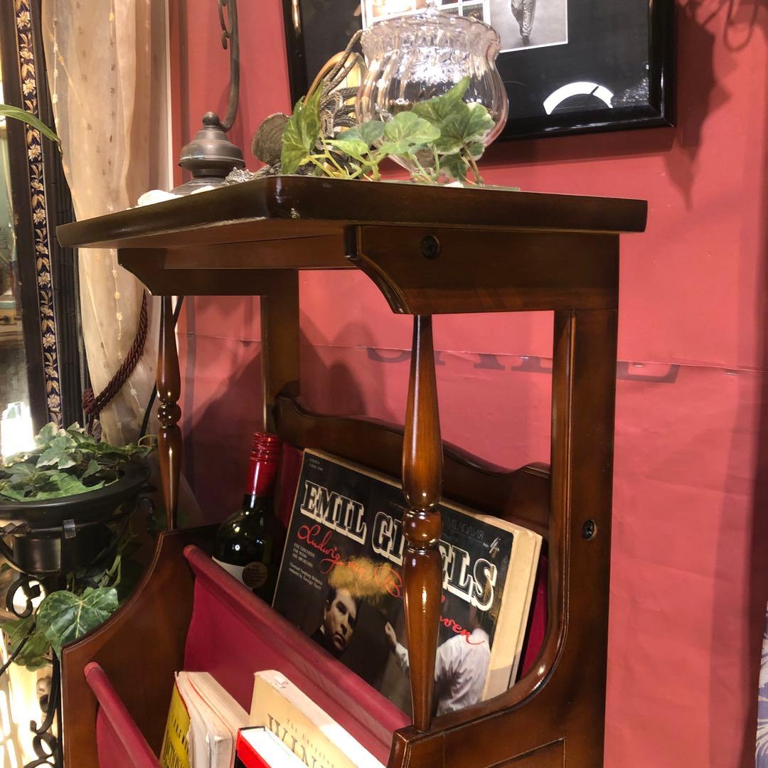 70’s ヴィンテージ スピンドルポスト　ラック　サイドテーブル クラシック