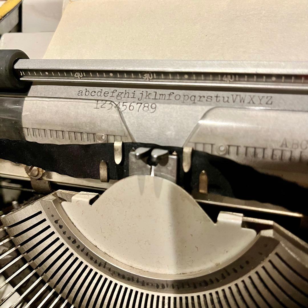 【昭和レトロ】HERMES3000 ヘルメス タイプライター パイヤール社