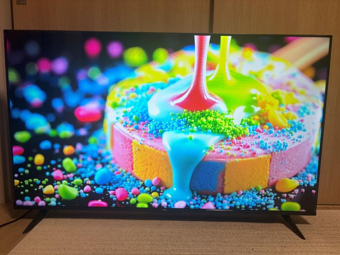 TCL 22年製 50型 4k HDR 「Google TV」搭載【引取り可】