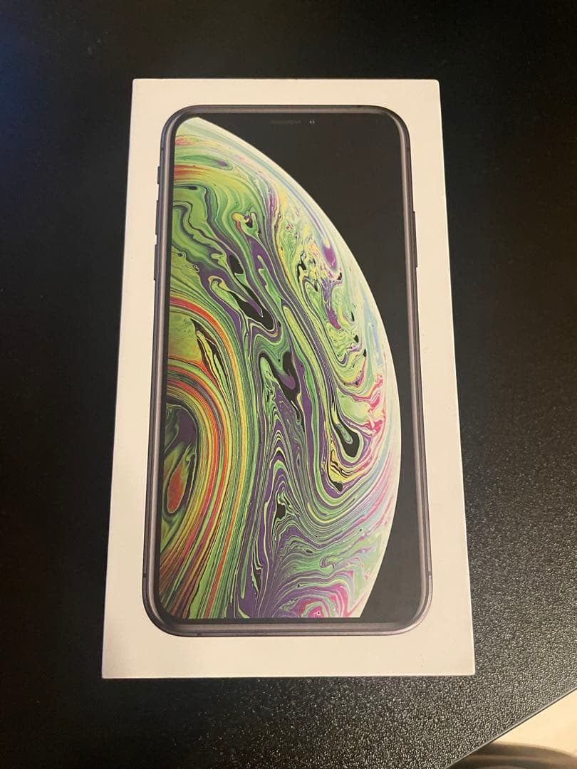 iPhoneXS スペースグレイ　【バッテリー100%】