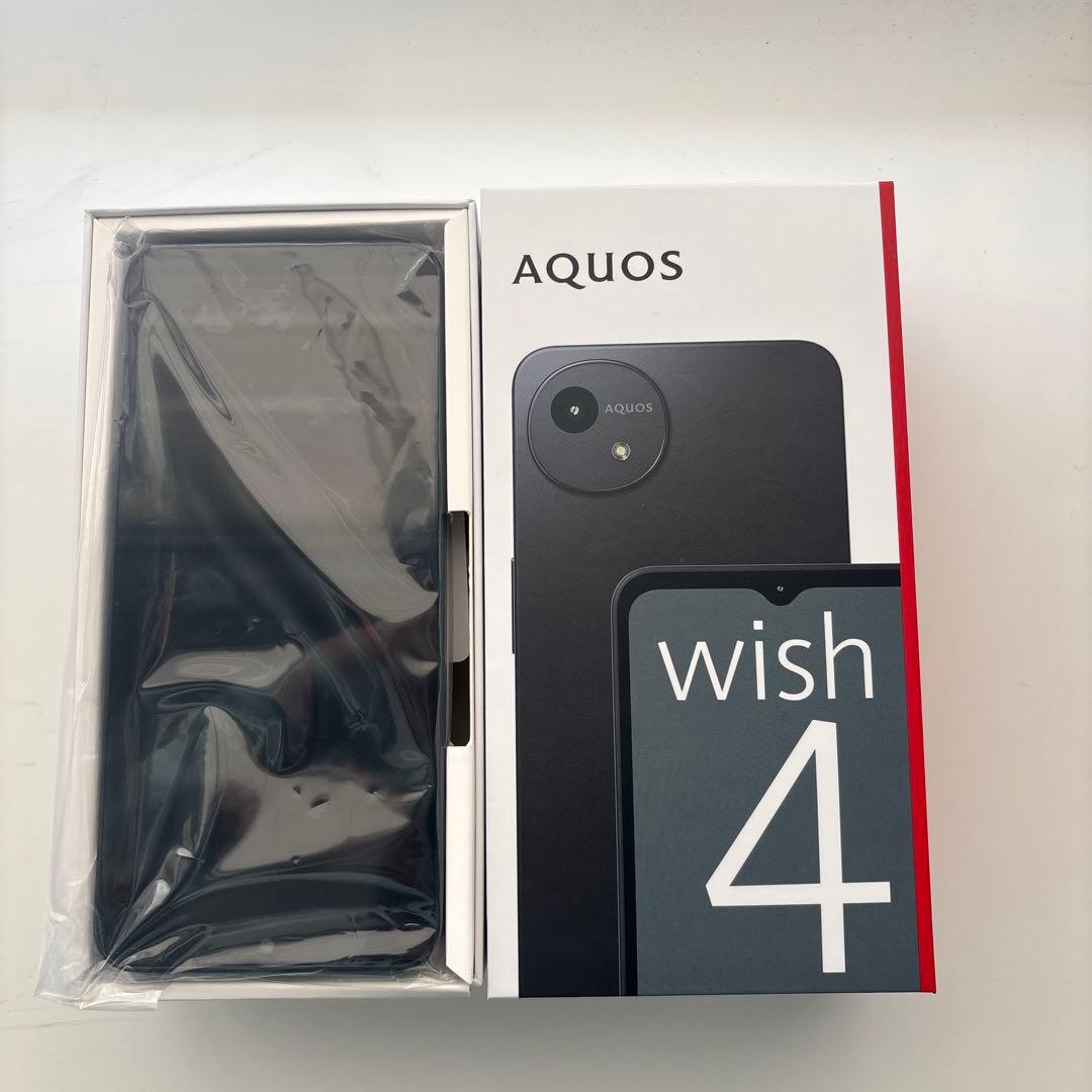 SHARP AQUOS wish ブラック 本体